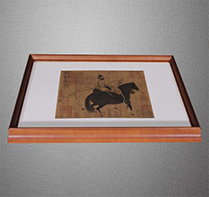 宣化书画装裱配框服务案例